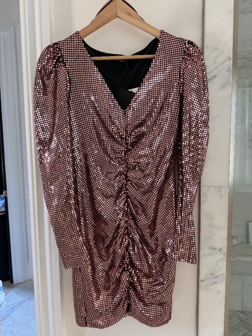 Zara sequin dress